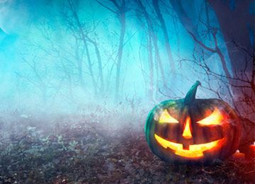 A Spooky Halloween Pumpkin
