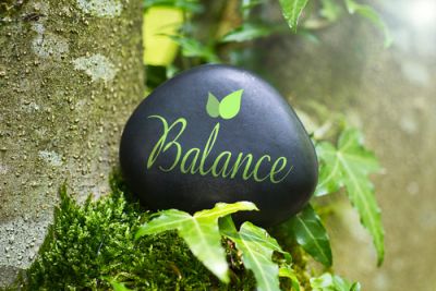 Balance Written on a Stone
