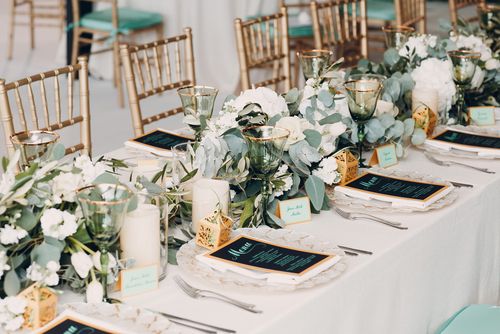 Beautiful Wedding Place Settings