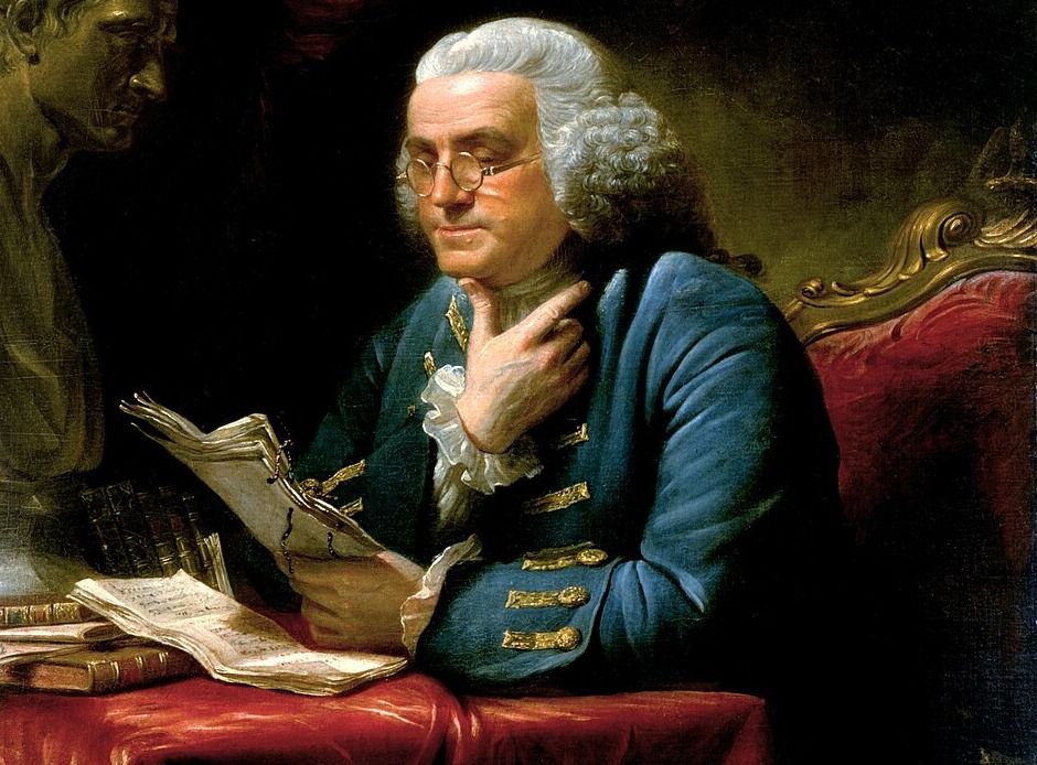 Portrait of Benjamin Franklin, 1767
