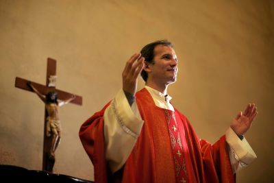 A catholic priest often knows how to perform an exorcism.