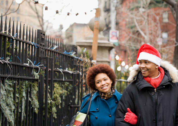 Festive Couple