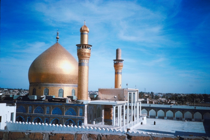 Church with towers in Iraq