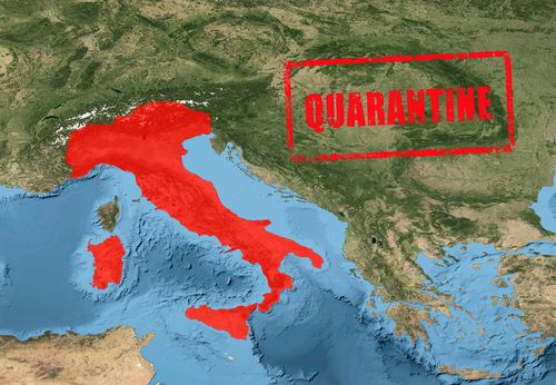 Coronavirus quarantine in Italy