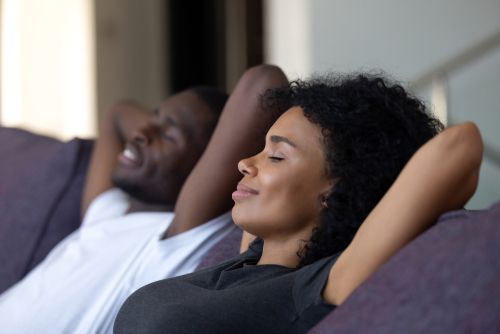 Couple Relaxing and at Rest