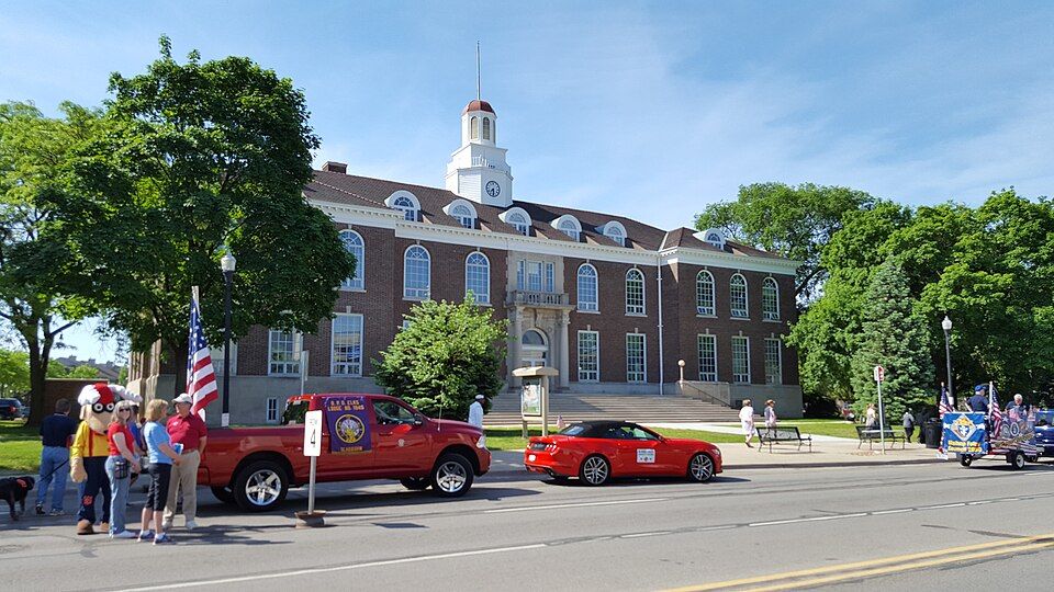 Dearborn City Hall in Dearborn, Michigan