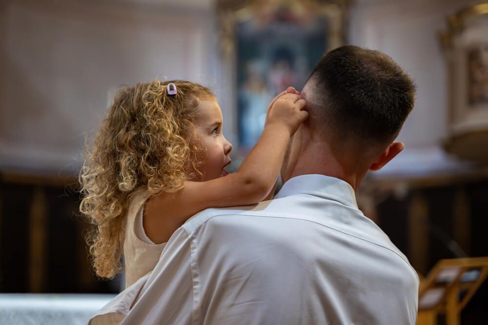 What happens at a baptism?