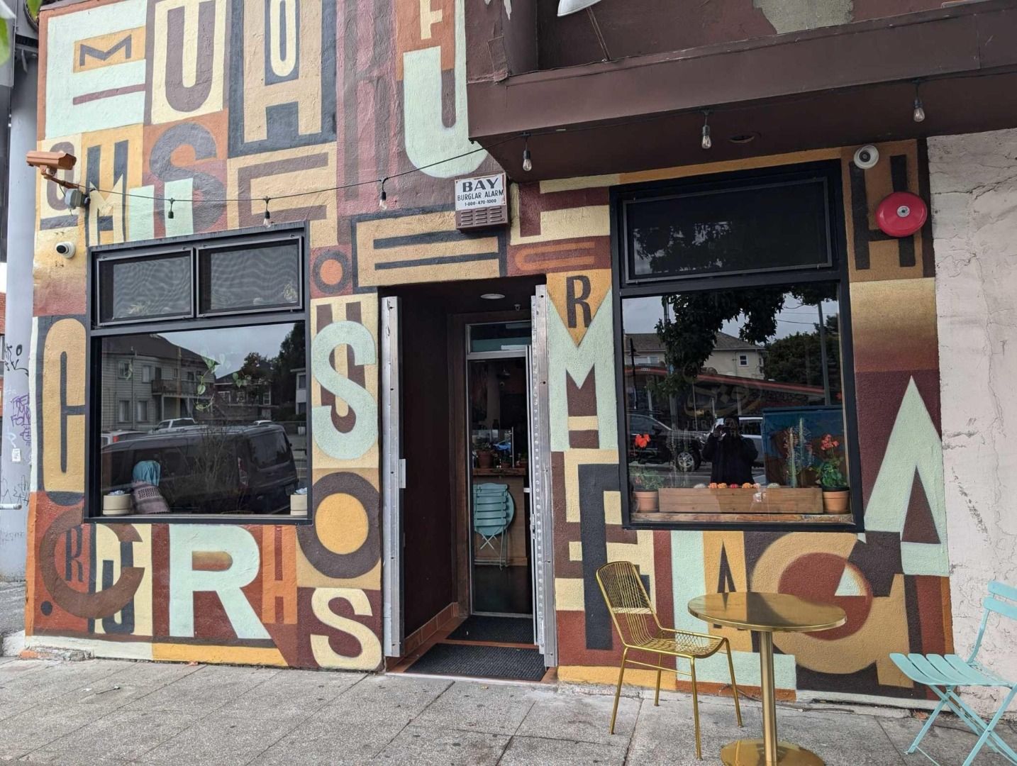 Exterior of Jerusalem Coffee House in Oakland, which faces lawsuits alleging discrimination against Jewish customers