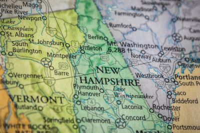 Map: New Hampshire