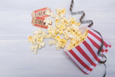 Movie Popcorn and Tickets