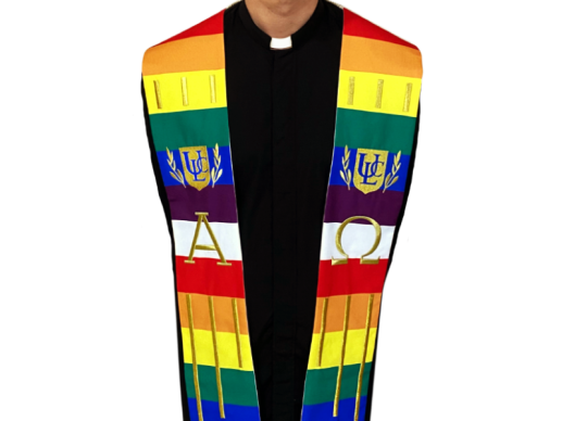 Multicolor Minister Stole