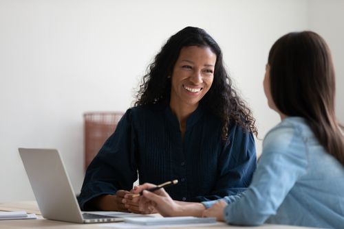 Person Giving Feedback