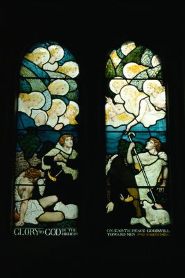Religious Stained Glass Panels