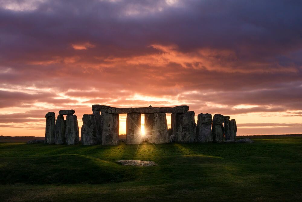 Stonehenge is part of the symbolism of Litha.