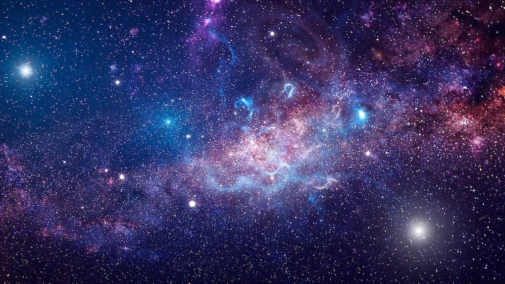 universe and stars