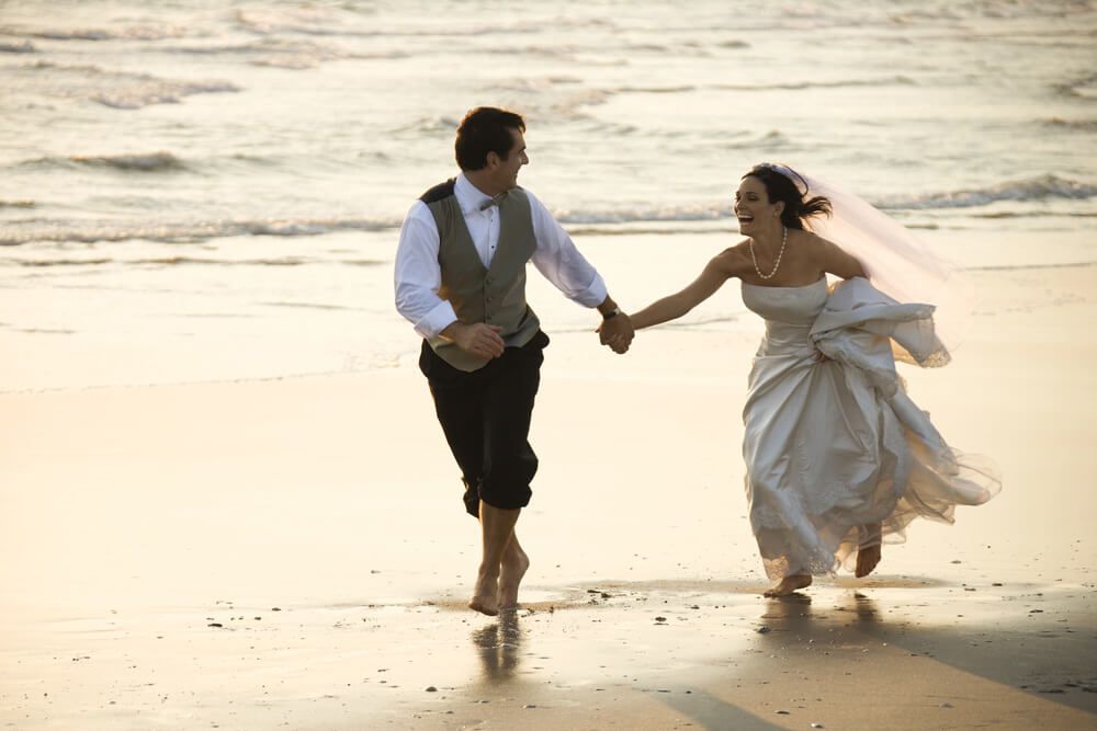 When is beach wedding season?