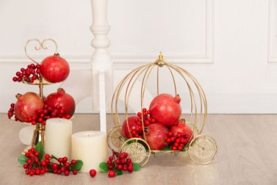 Pomegranates,  one of the most common features of celebrating Yalda