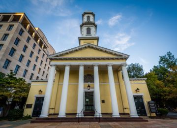 Political Clashes at a Washington, DC, Church