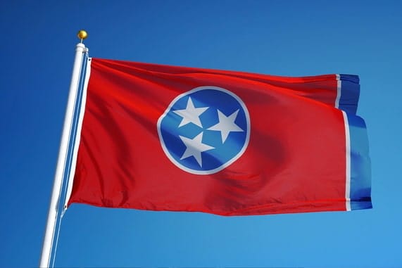 The Tennessee flag