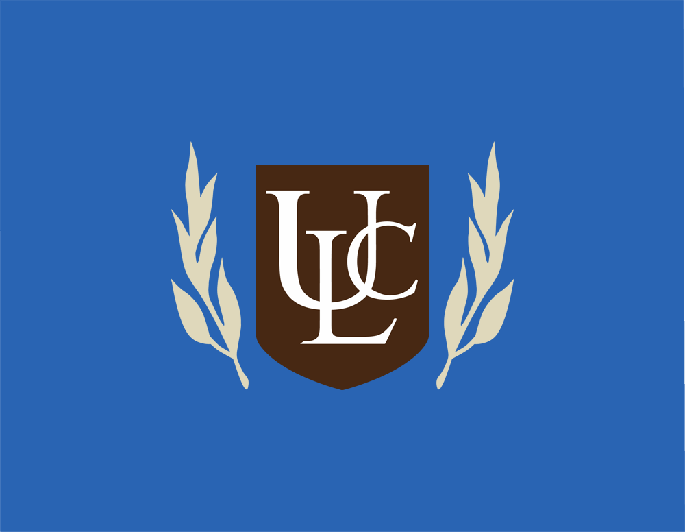 An outline of Wyoming with the ULC logo