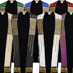 Some minister supplies, including minister stoles