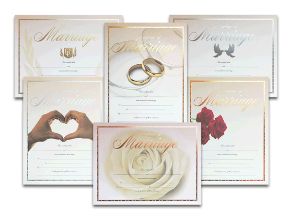 Premium Marriage Certificate