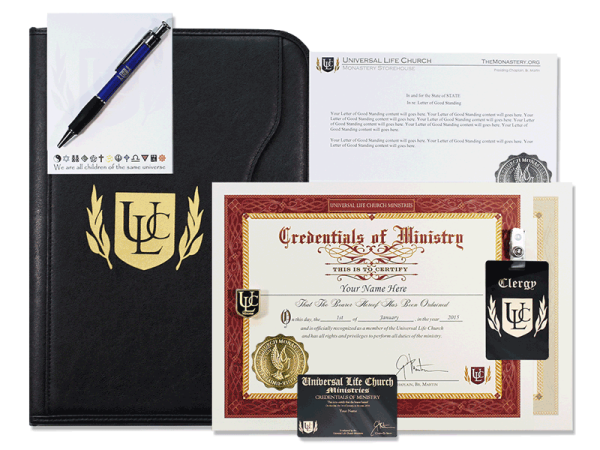 officiant portfolio professional universal church ulc
