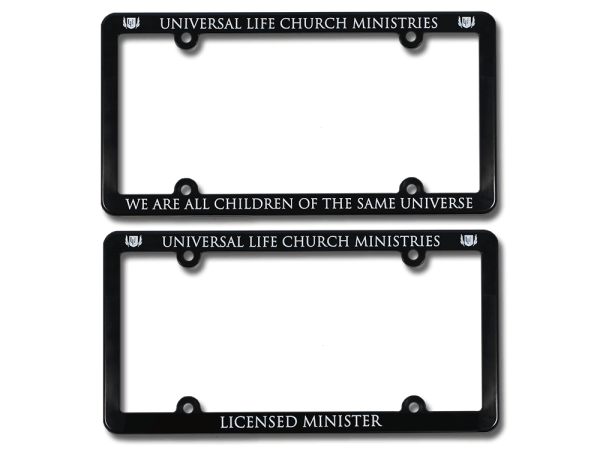 Vehicle License Frames