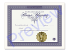 Home Blessing Certificate