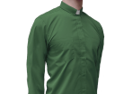 Green Long Sleeve Minister Shirt