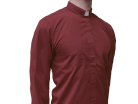 Red Long Sleeve Minister Shirt