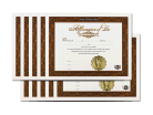 Love Affirmation Certificate 10 Certificates