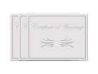 Scenic Marriage Certificate 3 Pack