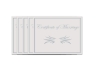 Scenic Marriage Certificate 5 Pack