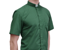 Green Short Sleeve Minister Shirt