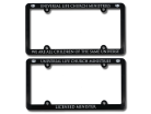 Vehicle License Frames