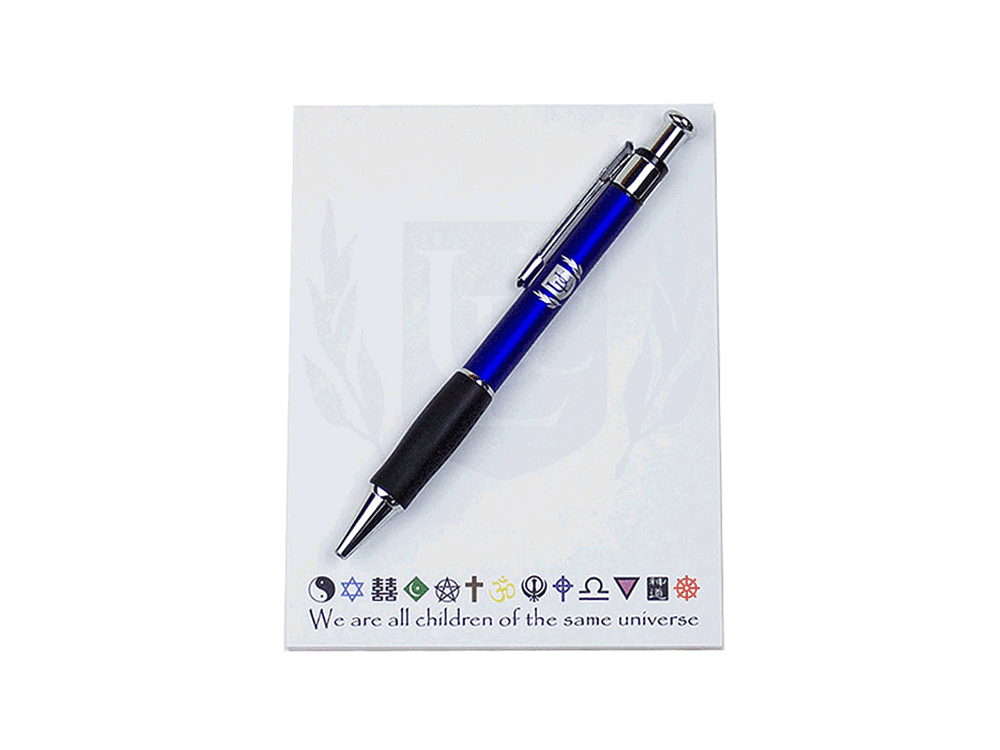 Minister Pad and Pen Set Universal Life Church