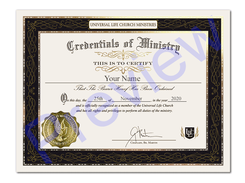 ministers licence california ministers licence california