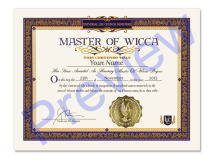 Wiccan Master's Degree