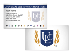 Minister Business Cards