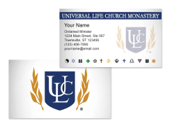 Minister Business Cards