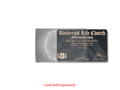 Protective Wallet Card Sleeve