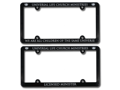 Vehicle License Frames