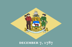 State Flag Of Delaware