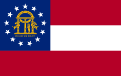 State Flag Of Georgia