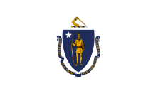 State Flag Of Massachusetts