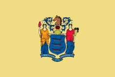 State Flag Of New Jersey