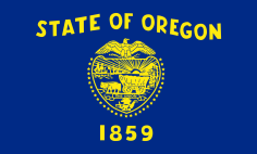 State Flag Of Oregon