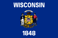 State Flag Of Wisconsin