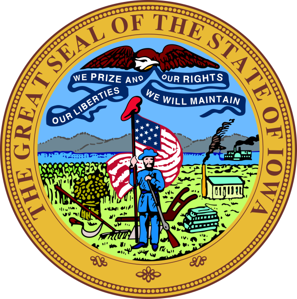 State Seal Of Iowa